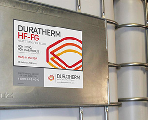 IBC del fluido térmico con alto punto de inflamación Duratherm HF-FG.